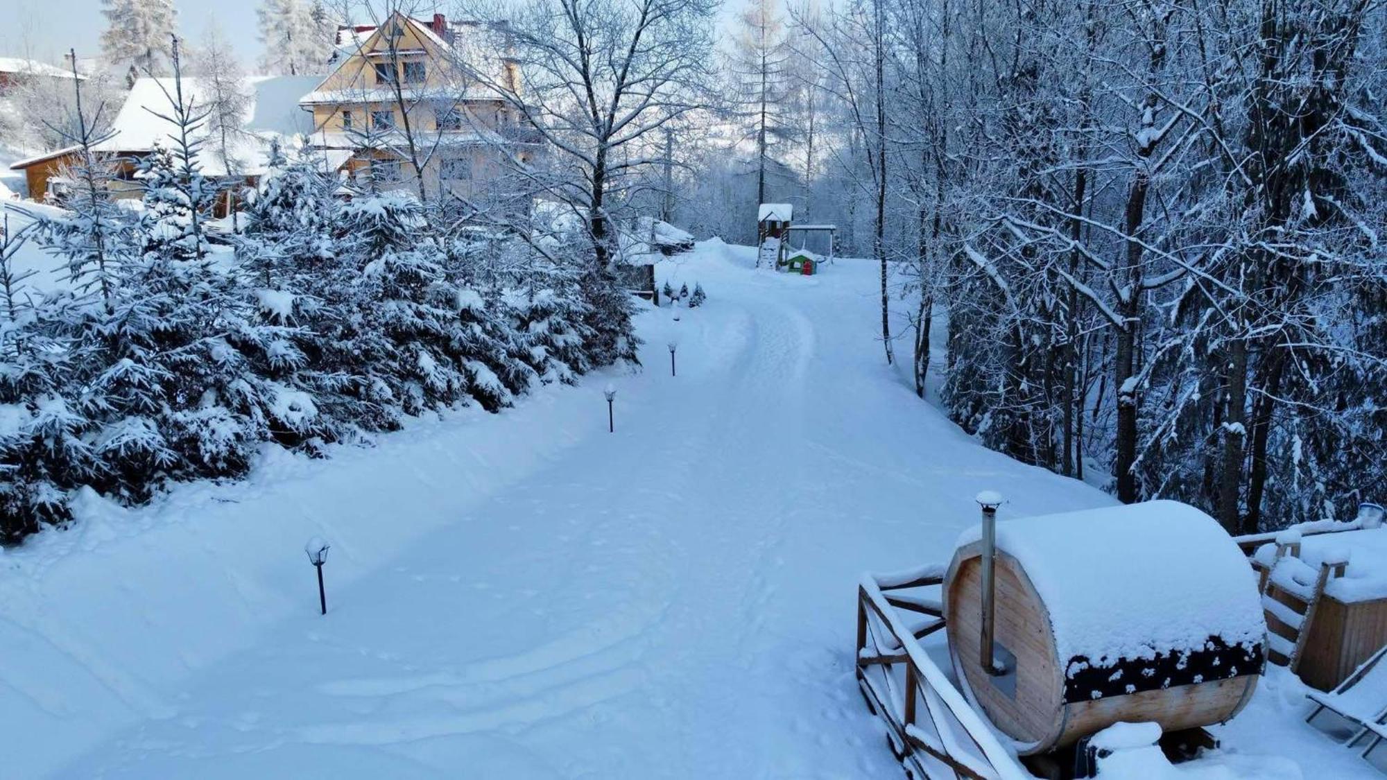 U Parow Sauna & Jacuzzi Bialka Tatrzanska Exteriör bild